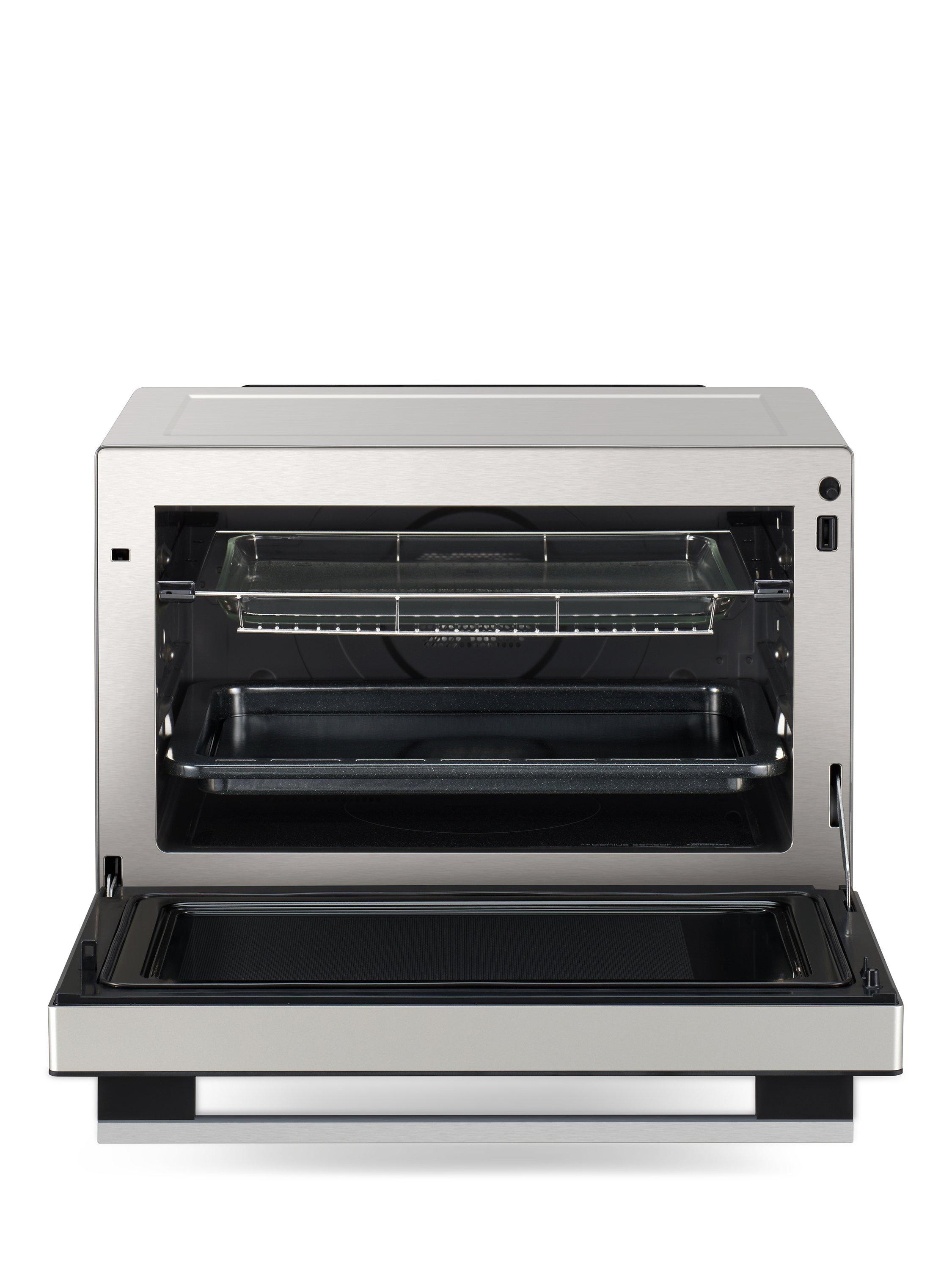 Panasonic 31L combination microwave oven metallic silver - British product