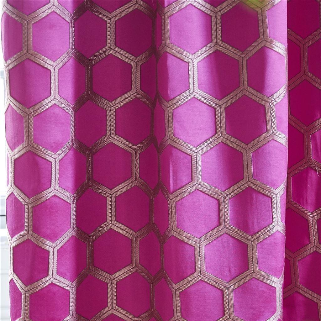 Designers Guild Zardozi furnishing fabric geometric pattern - British product
