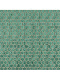 Designers Guild Manipur velvet fabric geometric pattern (British brand)