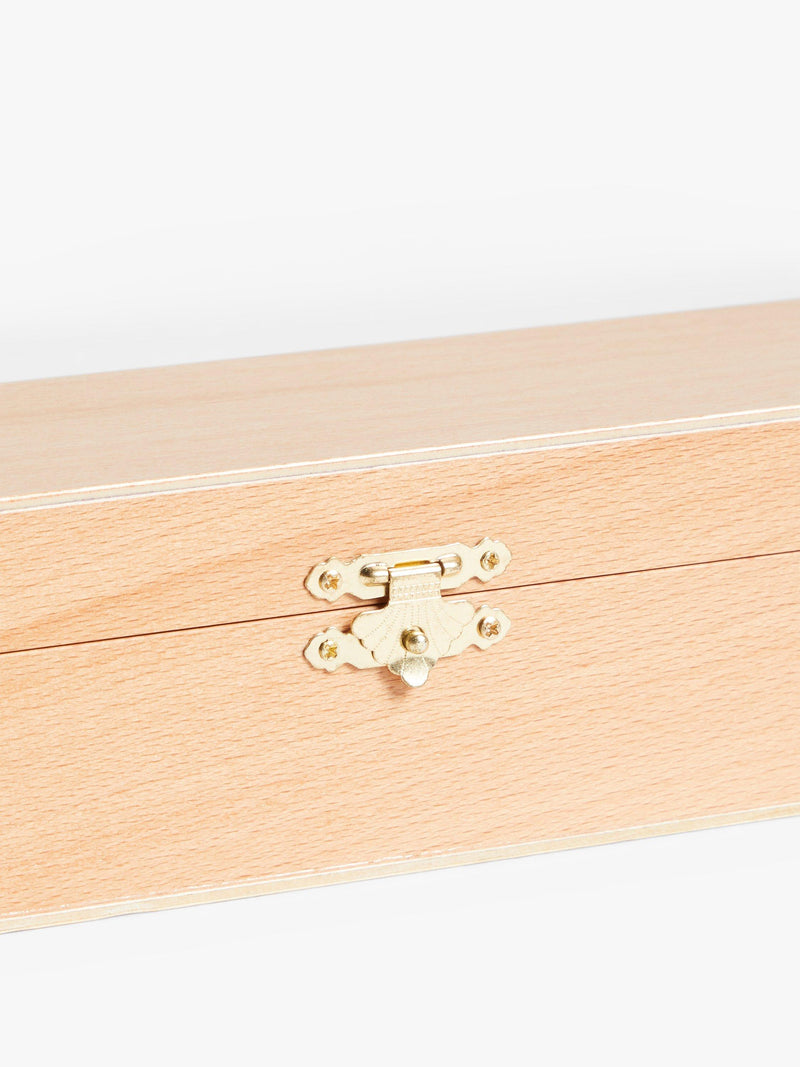 Milward wooden knitting needle box 40cm (British brand)