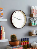 Newgate Clocks Mr Clarke wall clock 40.5cm brown, UK version