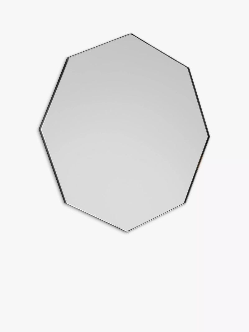 Gallery Direct Bowie Octagonal Metal Frame Mirror, 80 x 80cm