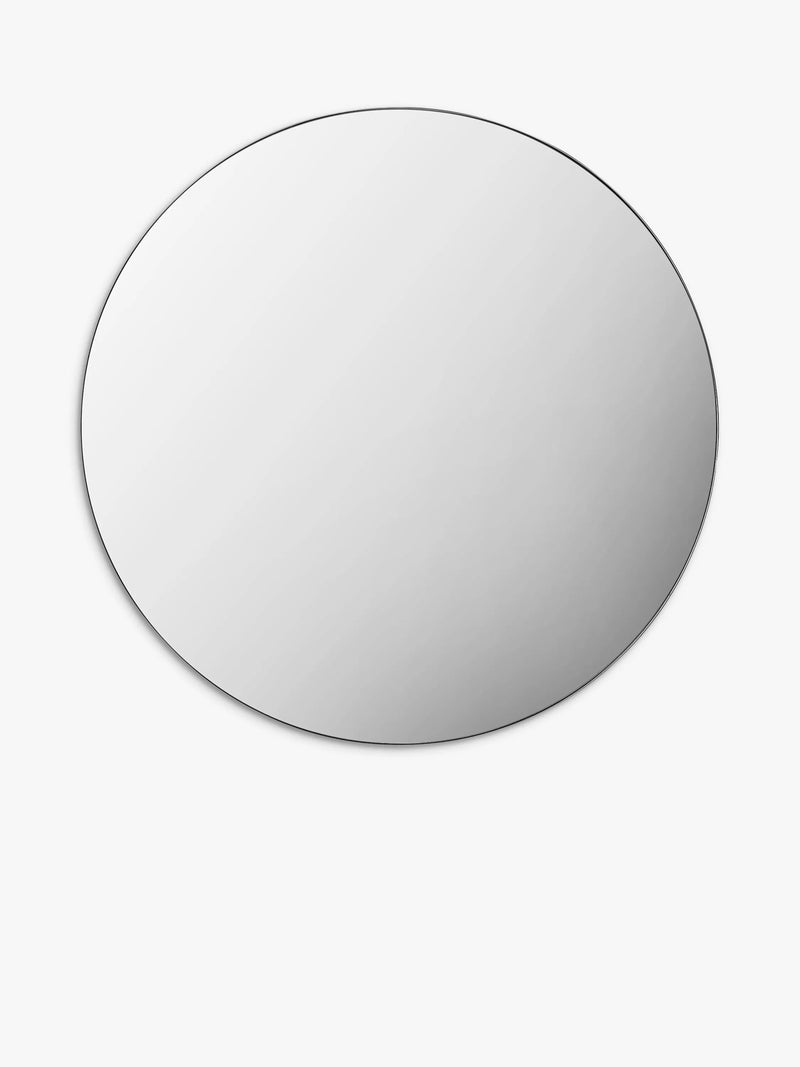 Gallery Direct Bowie Round Metal Frame Mirror, 80cm