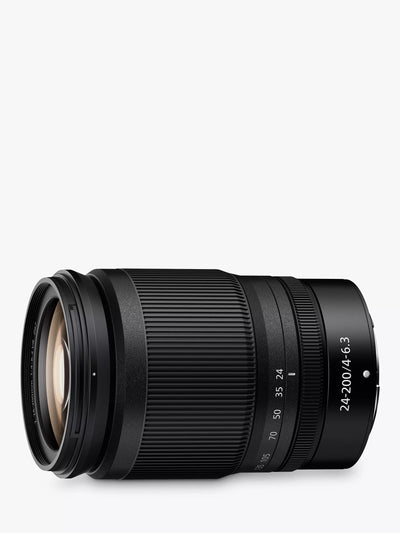 John Lewis Nikon Z NIKKOR 24-200mm f/4-6.3 VR Telephoto Zoom Lens- Buy online at McGrocer