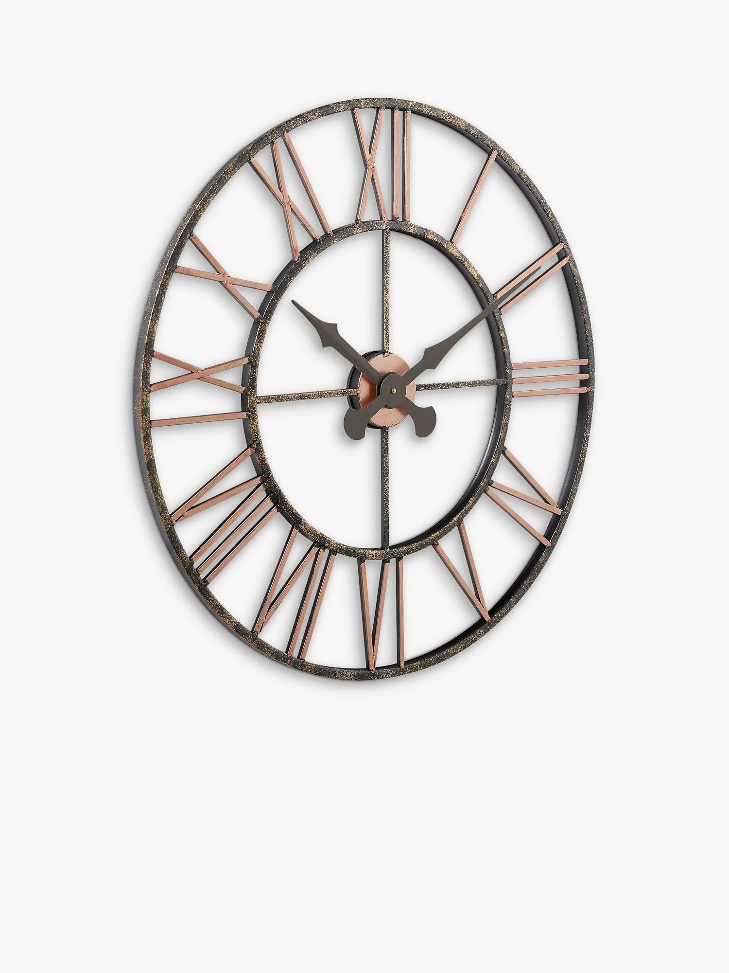 Lascelles copper outdoor wall clock 70cm (British brand)