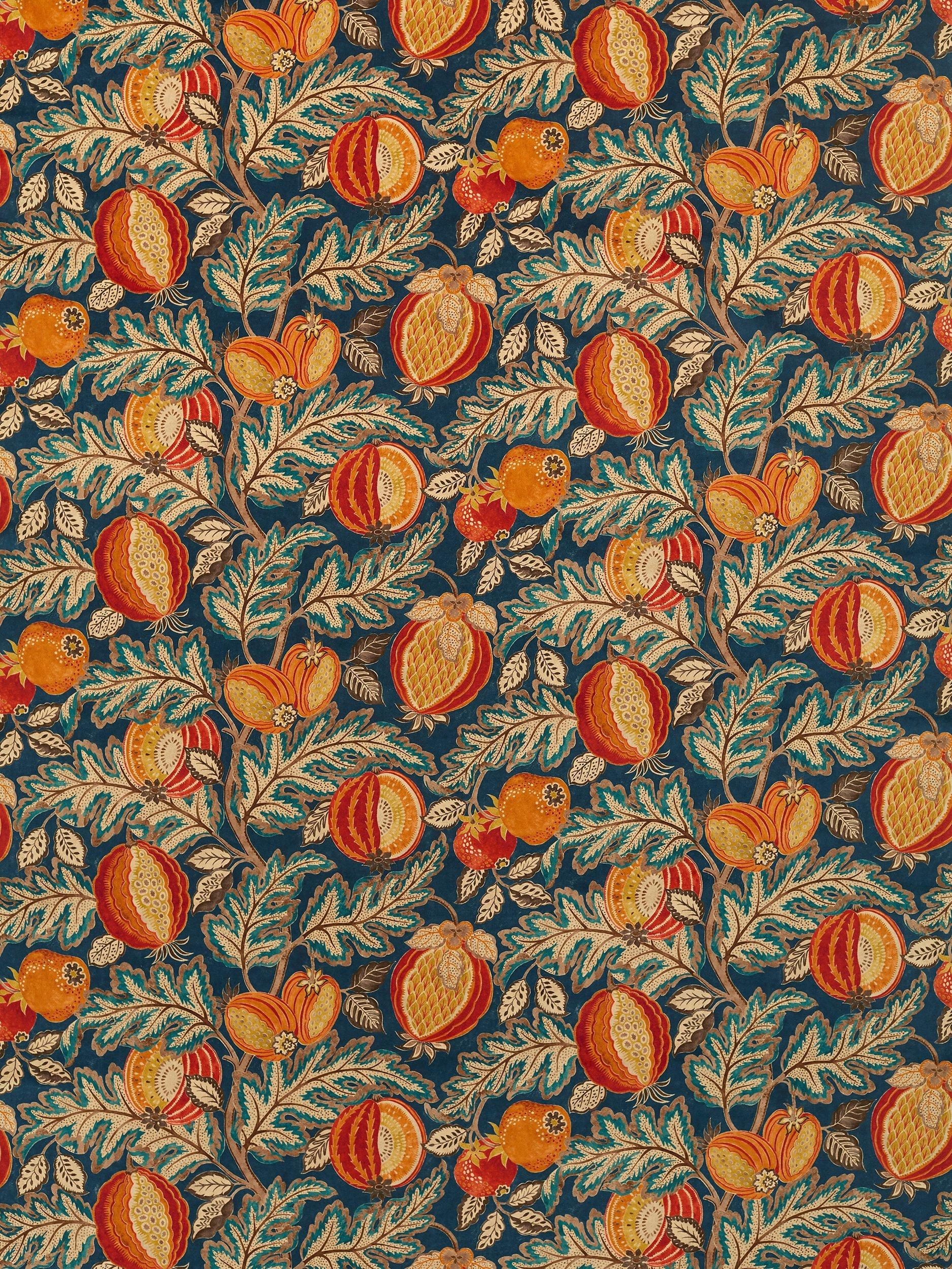Sanderson Cantaloupe Velvet fabric on 100% cotton, imported from the UK