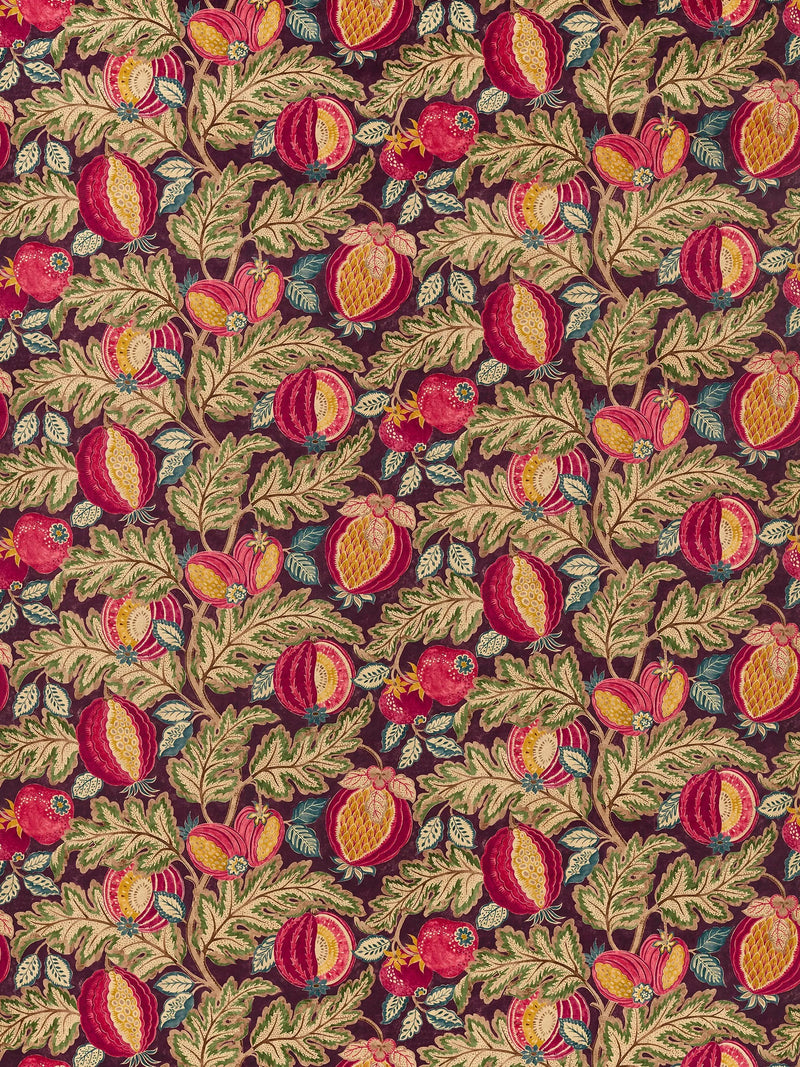 Sanderson Cantaloupe Velvet Furnishing Fabric, Cherry/Alabaster