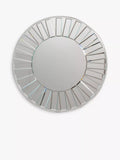Gallery Direct Mondello round clear mirror, imported from the UK