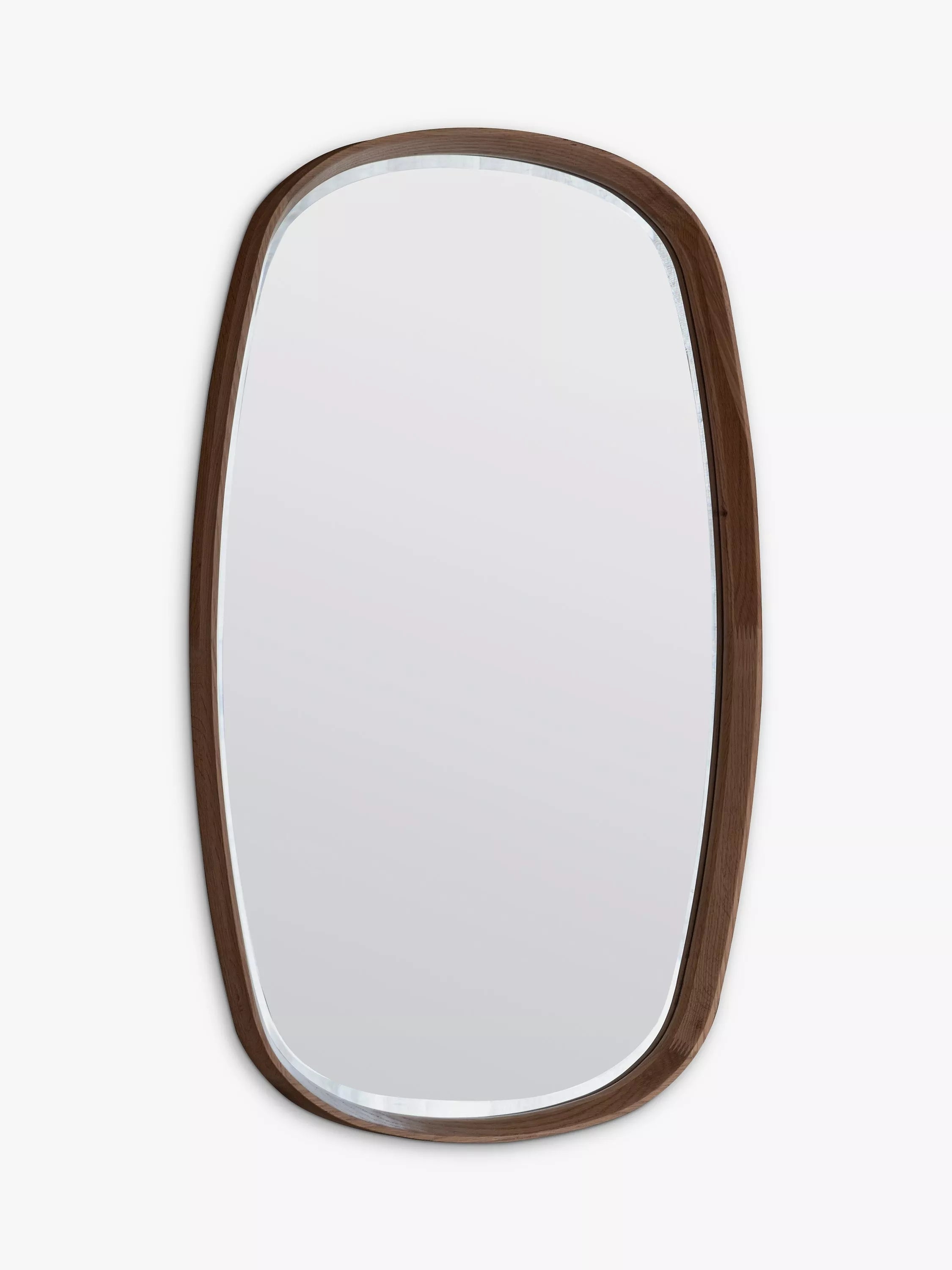 Gallery Direct Keaton oval wall mirror 90x55cm, imported from the UK