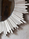 Gallery Direct starburst round mirror silver 100cm, UK version
