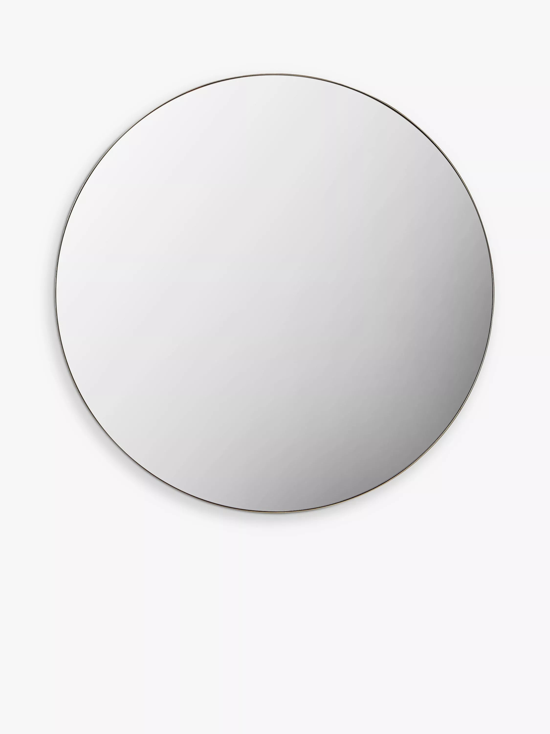 Gallery Direct Bowie round mirror 80cm, imported from the UK