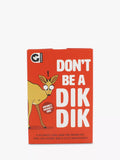 Ginger Fox Don't Be A Dik-Dik adult party card game, UK version