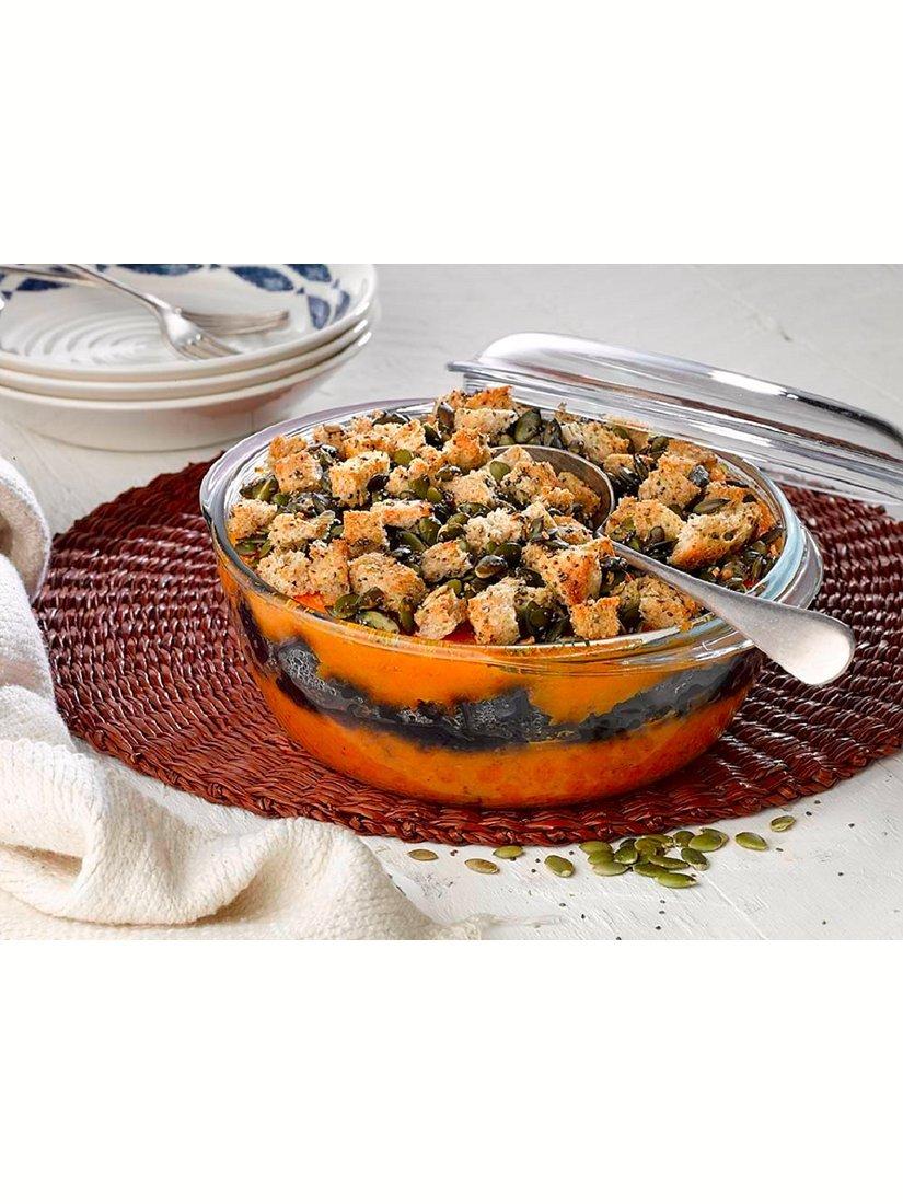 Pyrex glass casserole Essentials 1.6L, imported from the UK