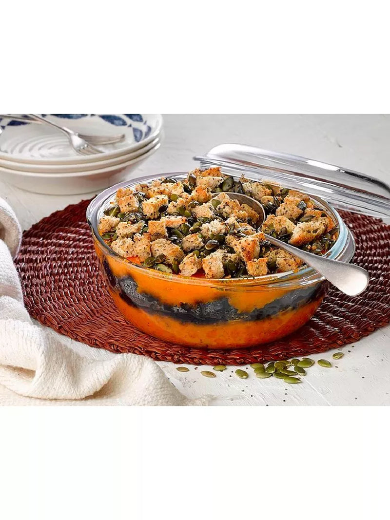Pyrex glass casserole Essentials 1.6L, imported from the UK