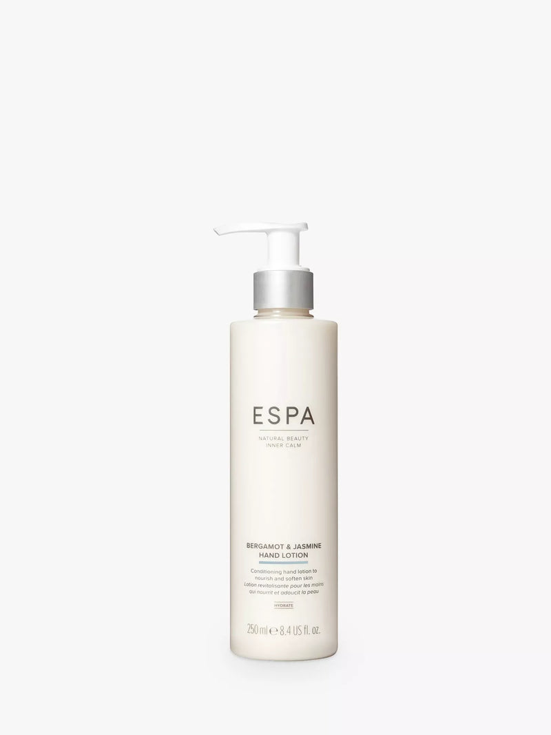 ESPA bergamot & jasmine hand lotion 250ml - British product
