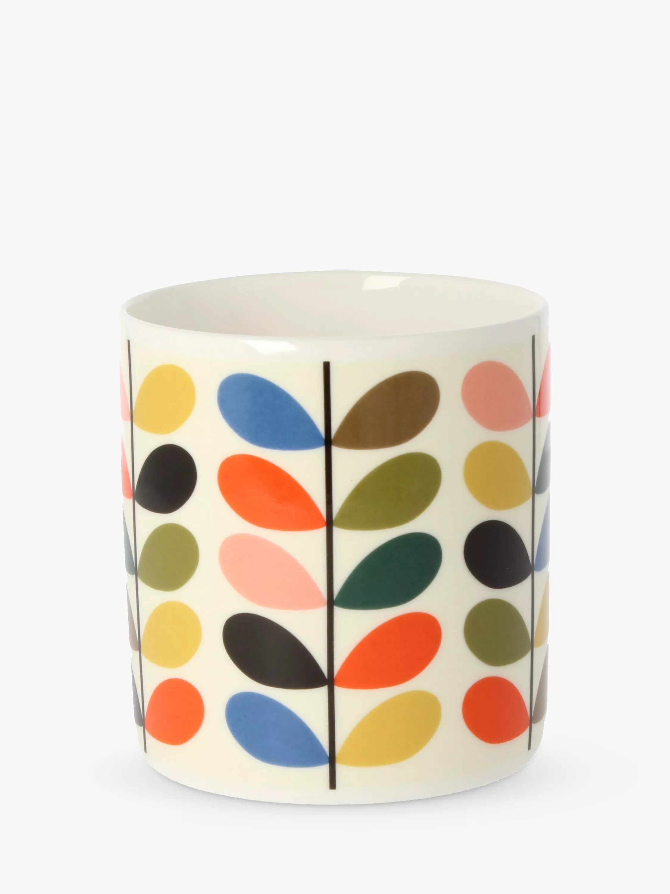 Orla Kiely bone china multi stem mug 350ml - British product