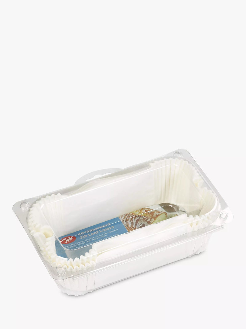 Tala non-stick siliconised loaf tin liners pack of 40 (British brand)