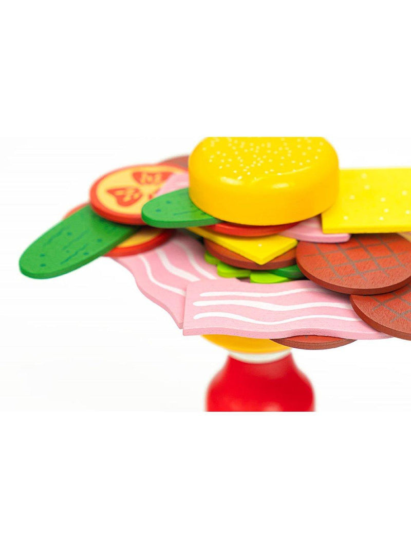 Professor Puzzle burger balance party game, imported from the UK