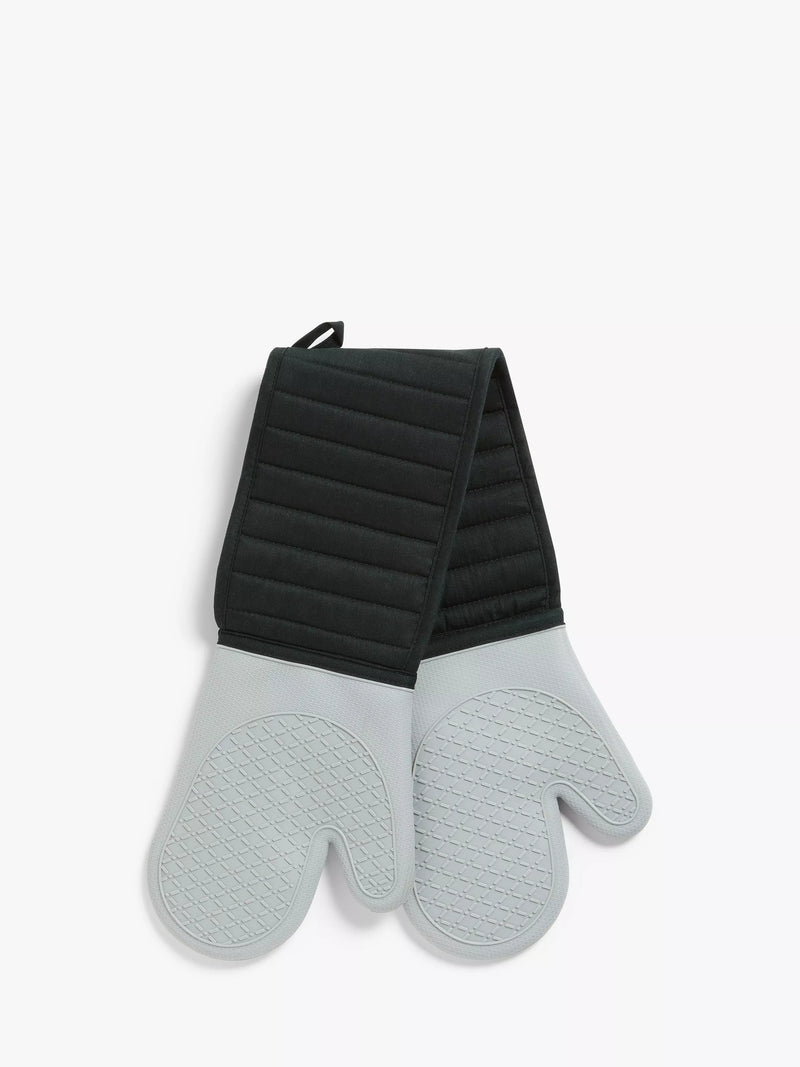 John Lewis silicone double oven glove with non-slip grip - British product