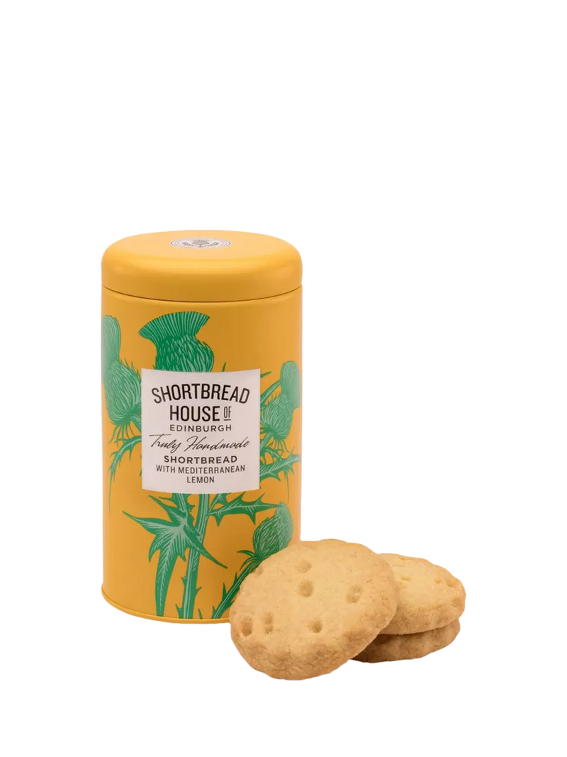Shortbread House of Edinburgh Mediterranean Lemon shortbread biscuits 140g (British brand)