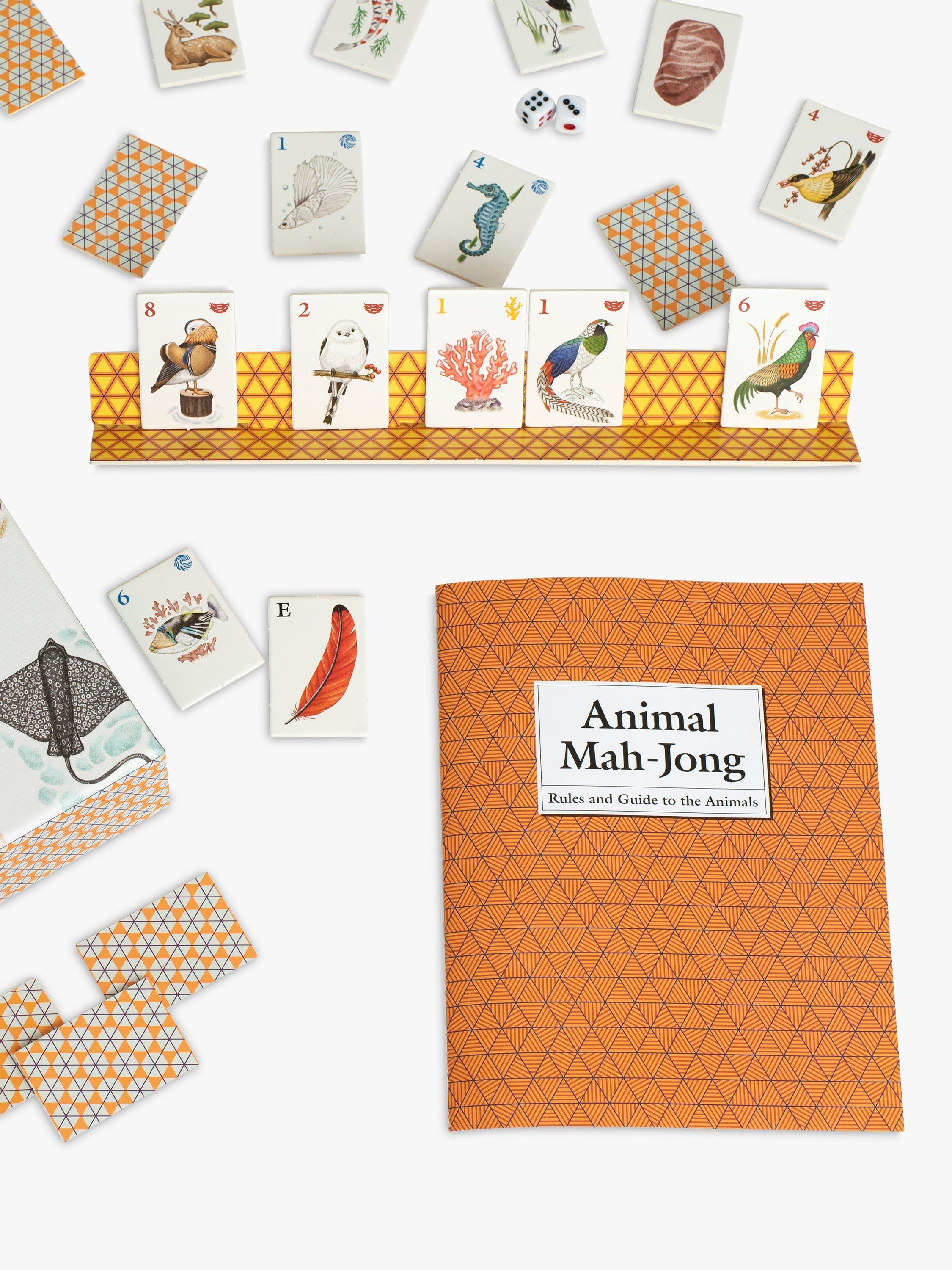 Laurence King Publishing Animal Mah-Jong Game, imported from the UK