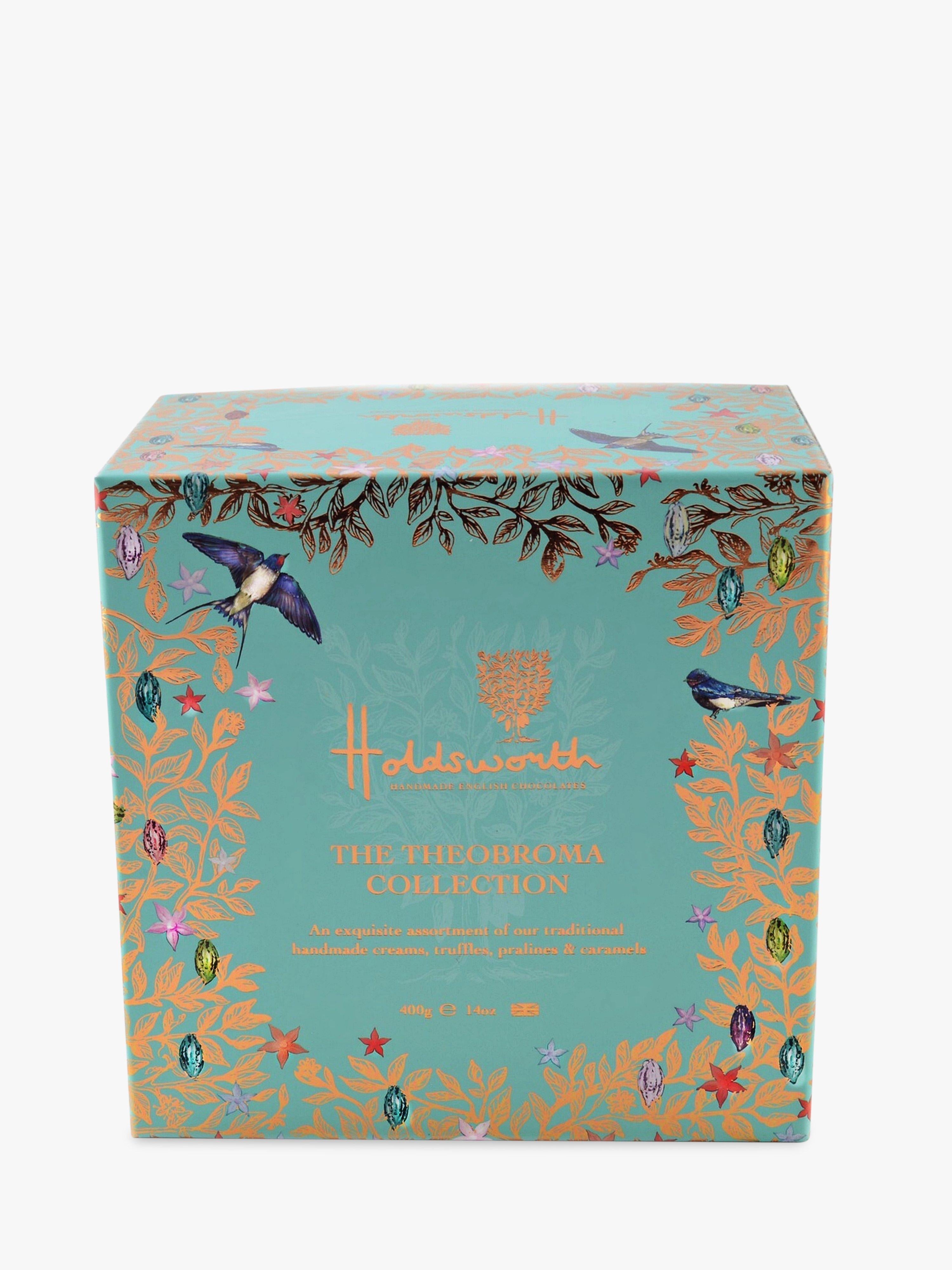Holdsworth chocolate selection cube assortment with truffles and pralines, 400g, UK version