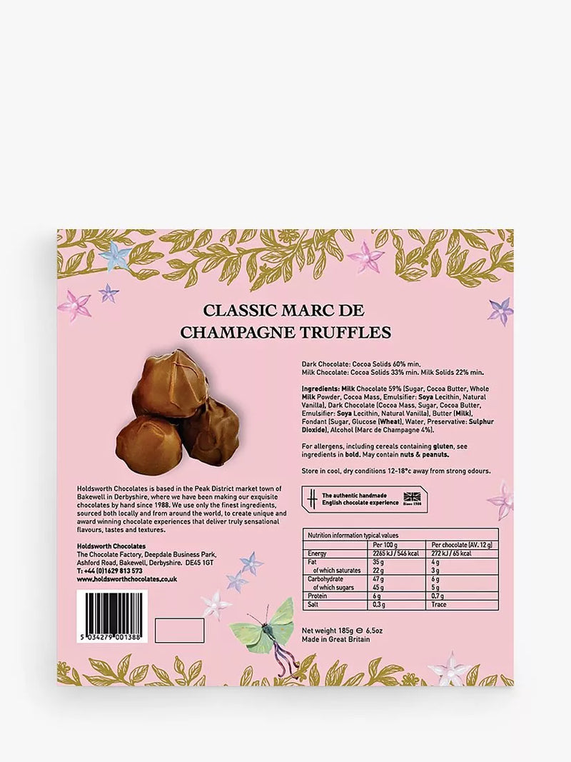 Holdsworth Classic Marc de Champagne Truffles 185g, UK version