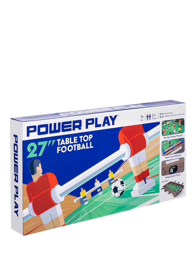 Toyrific Power Play Table Top Football Game 28 Inch (British brand)