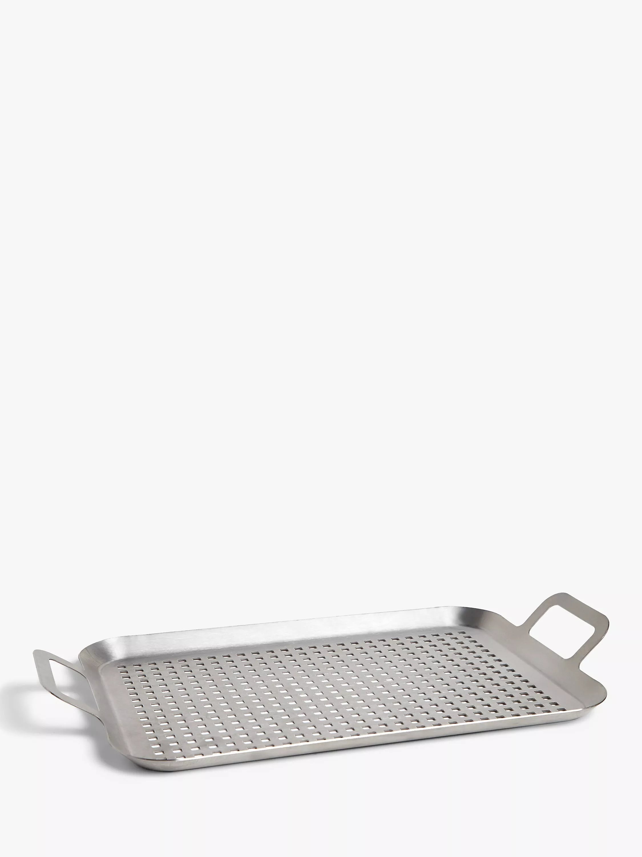 John Lewis Stainless Steel Grill Topper 45cm, imported from the UK