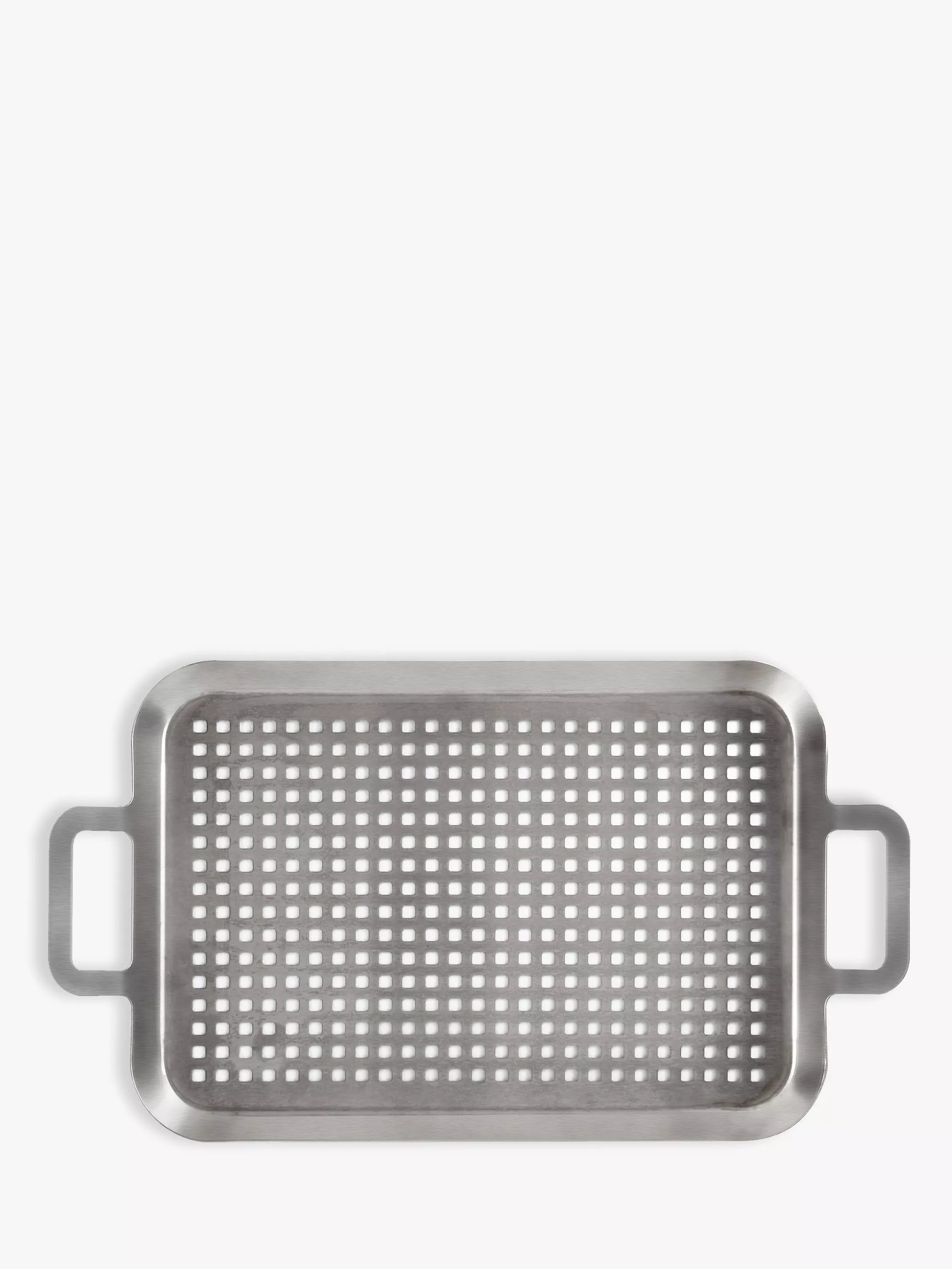 John Lewis Stainless Steel Grill Topper 45cm, imported from the UK