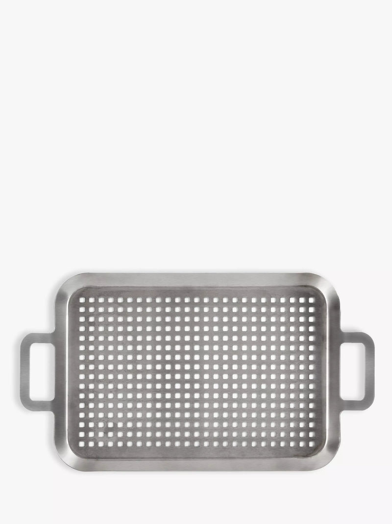 John Lewis Stainless Steel Grill Topper 45cm, imported from the UK