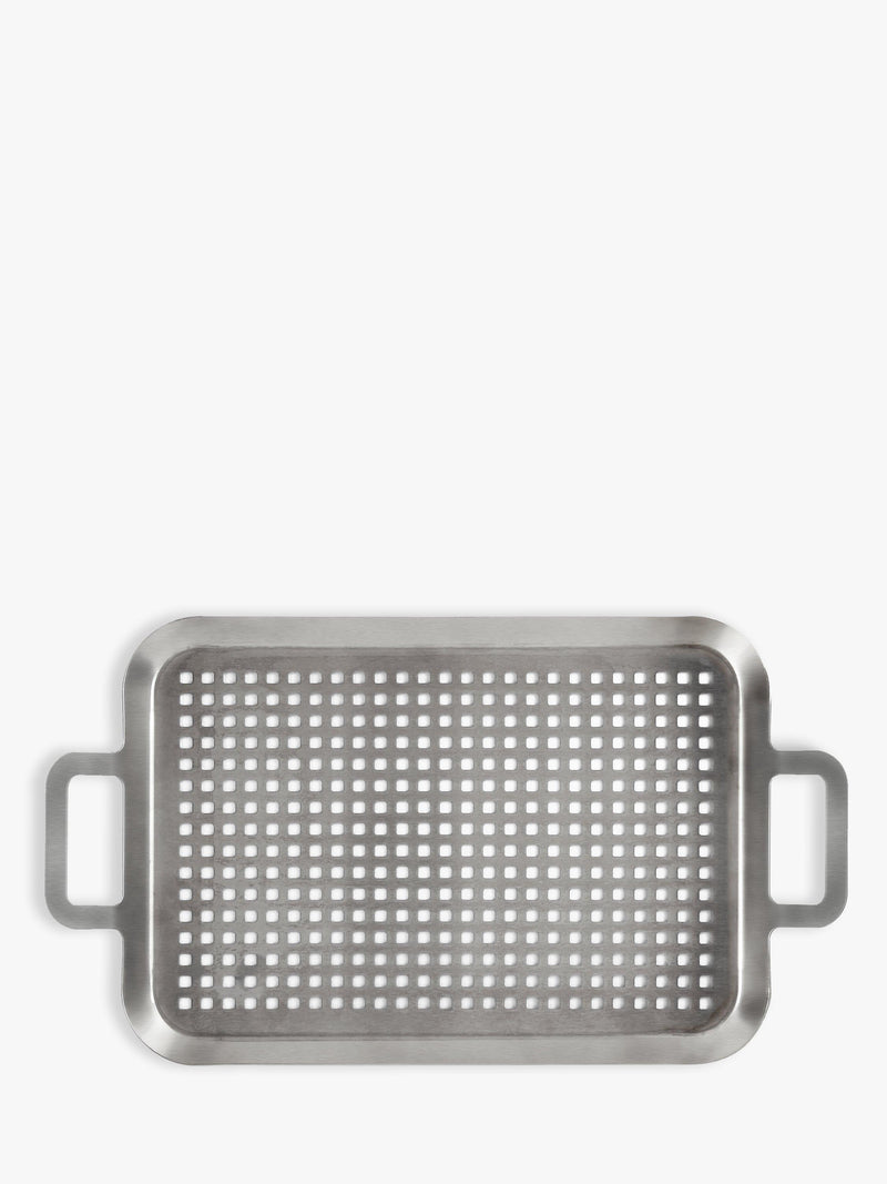 John Lewis Stainless Steel Grill Topper 45cm, imported from the UK