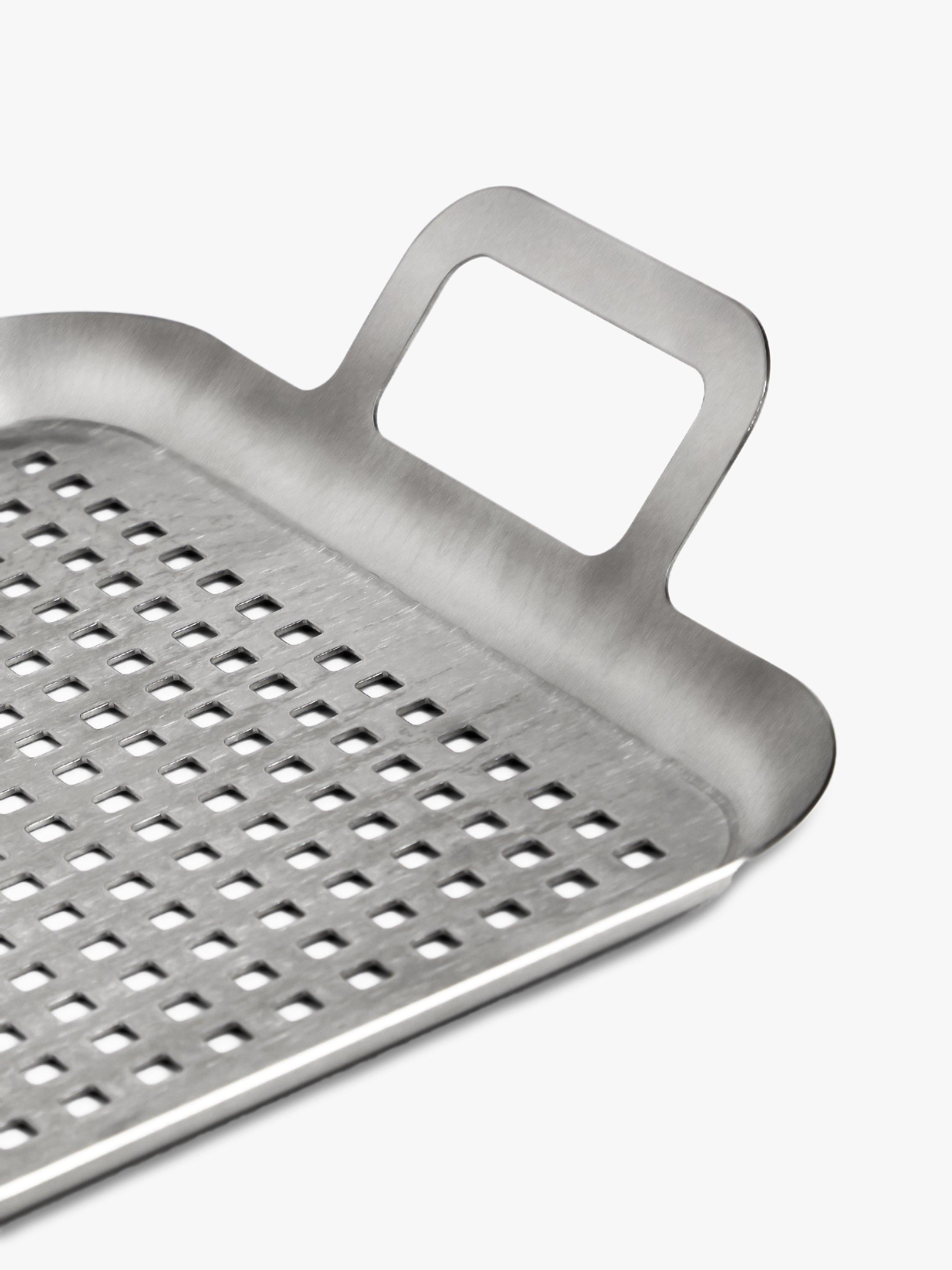 John Lewis Stainless Steel Grill Topper 45cm, imported from the UK