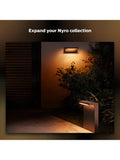 Philips Hue Nyro outdoor wall light black (British brand)