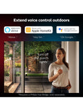Philips Hue Nyro outdoor wall light black (British brand)