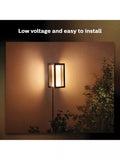 Philips Hue Impress outdoor wall light black - British product
