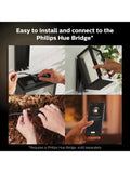 Philips Hue Impress outdoor wall light black - British product