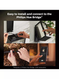 Philips Hue Impress outdoor wall light black - British product