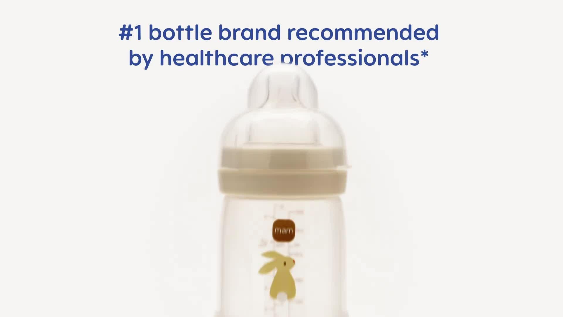MAM Easy Start Anti-Colic baby bottle 160ml pack of 2 - British product