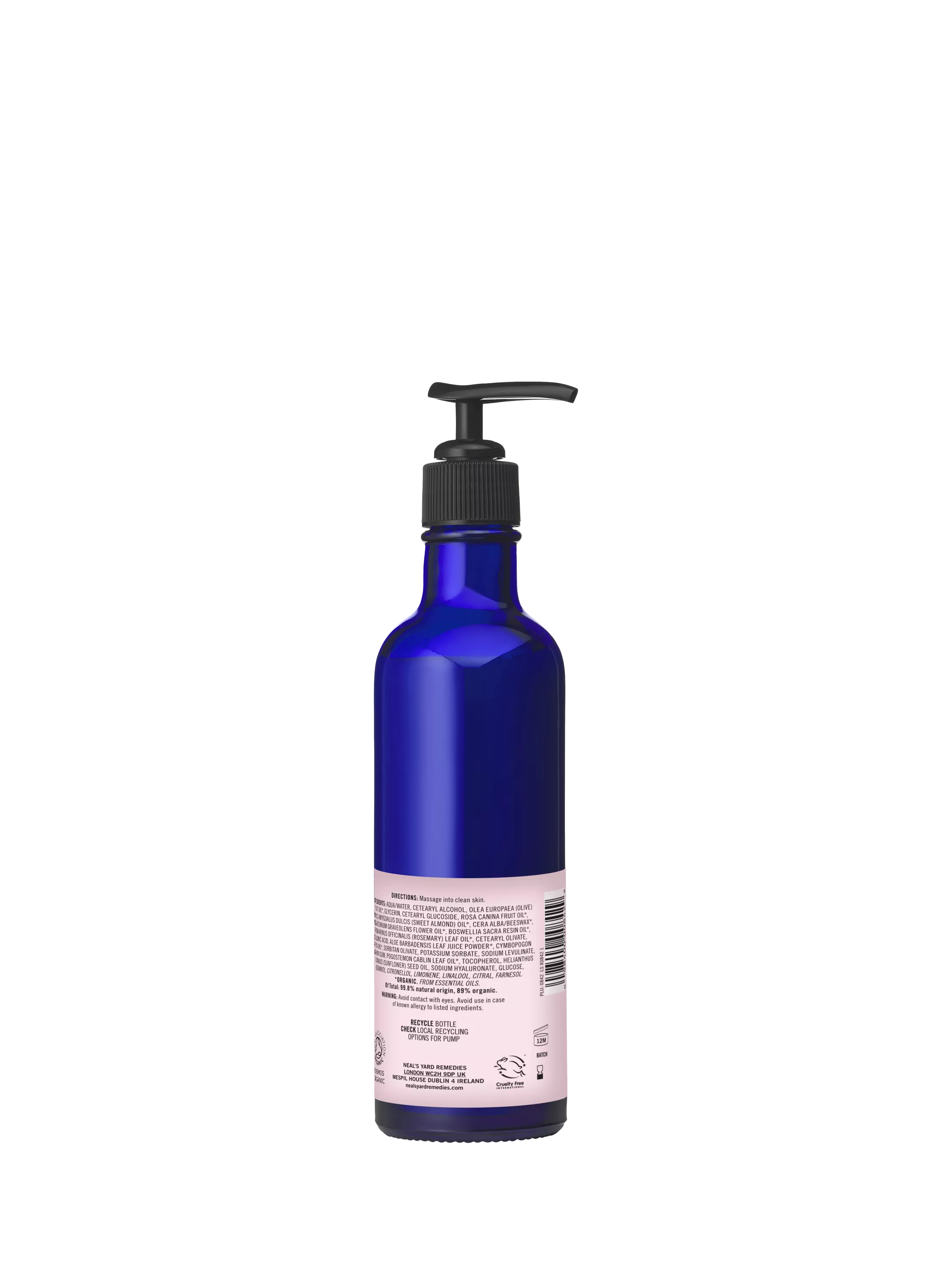Neal's Yard Remedies Wild Rose body lotion 200ml, imported from the UK