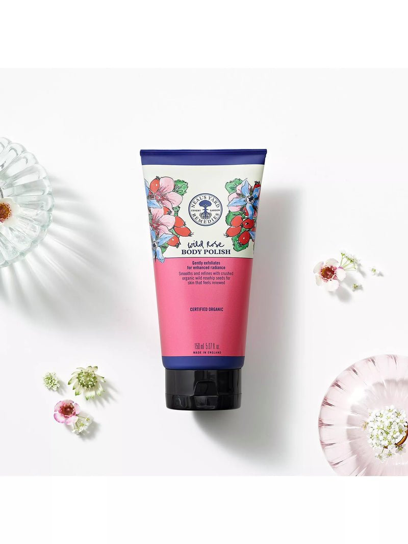 Neal's Yard Remedies Wild Rose Body Polish 150ml, UK version