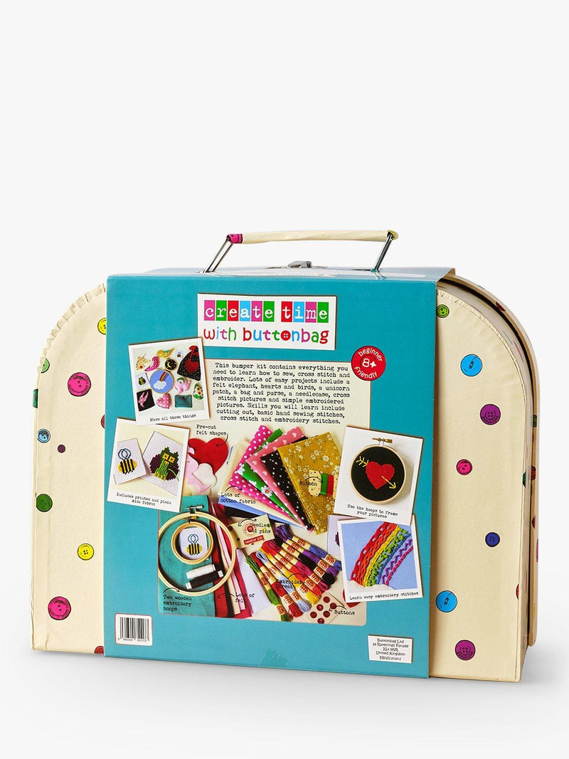 Buttonbag Bumper Sewing and Embroidery Carry Kit, UK version