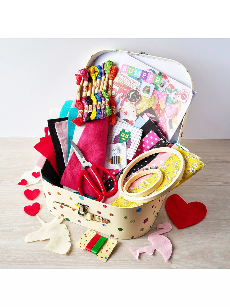 Buttonbag Bumper Sewing and Embroidery Carry Kit, UK version