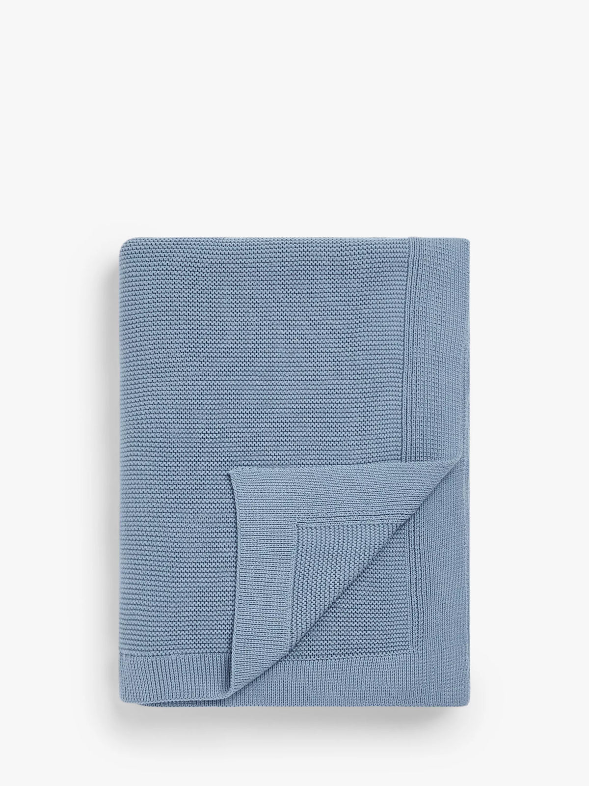 John Lewis rye plain knit throw, UK version