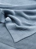 John Lewis rye plain knit throw, UK version