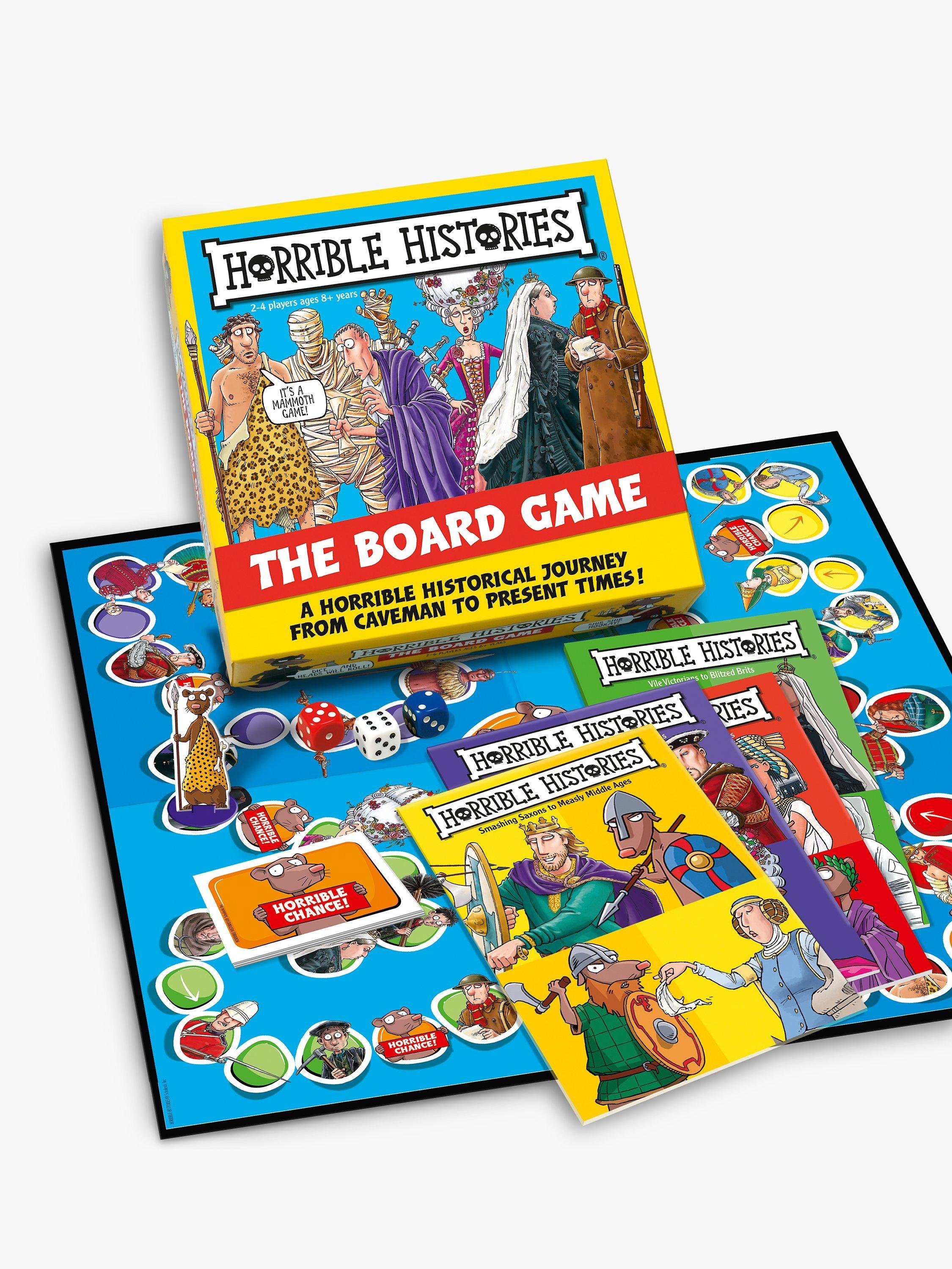 Horrible Histories educational history board game, UK version