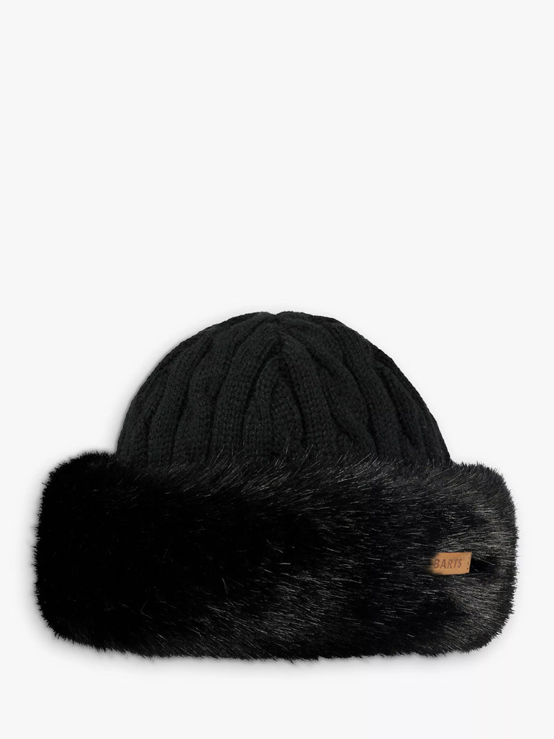 Barts Faux Fur Cable Bandhat - One Size