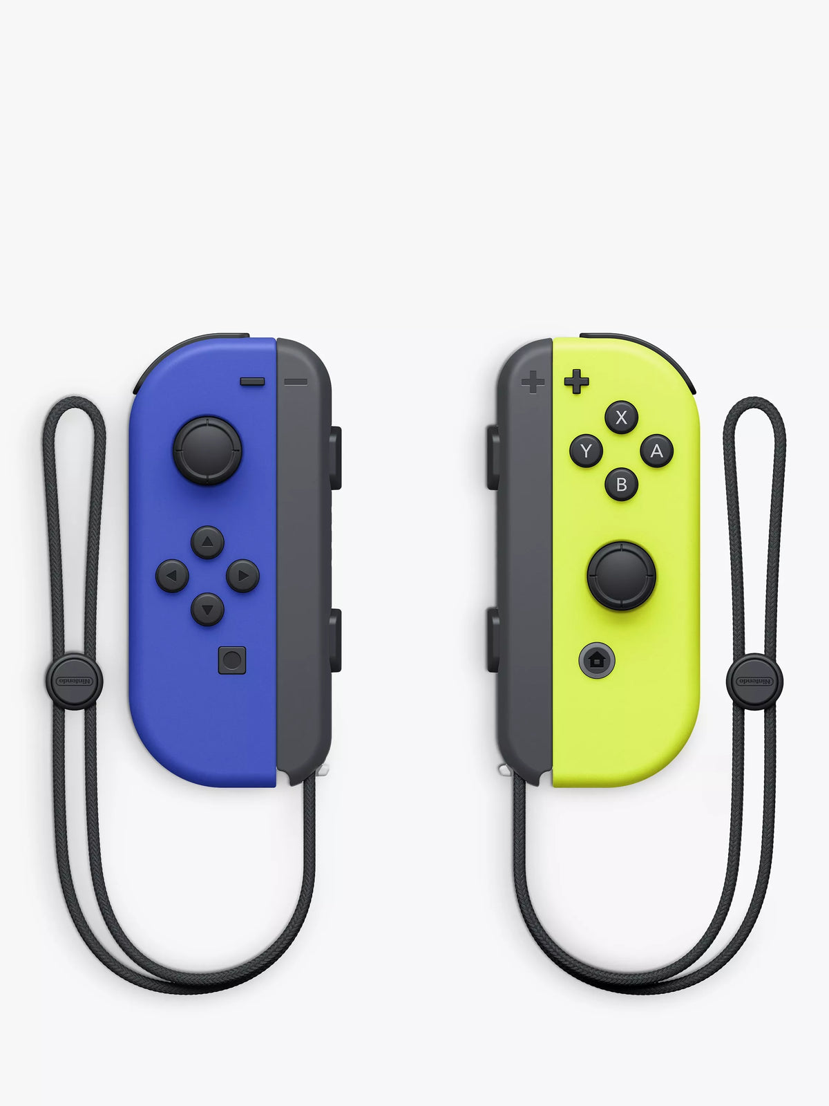 Nintendo Joy-Con Controllers set for Switch Console with straps, imported from the UK