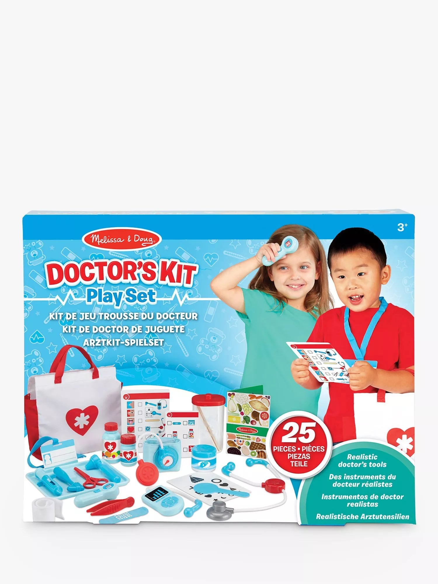 Melissa & Doug doctor kit 25 piece, UK version