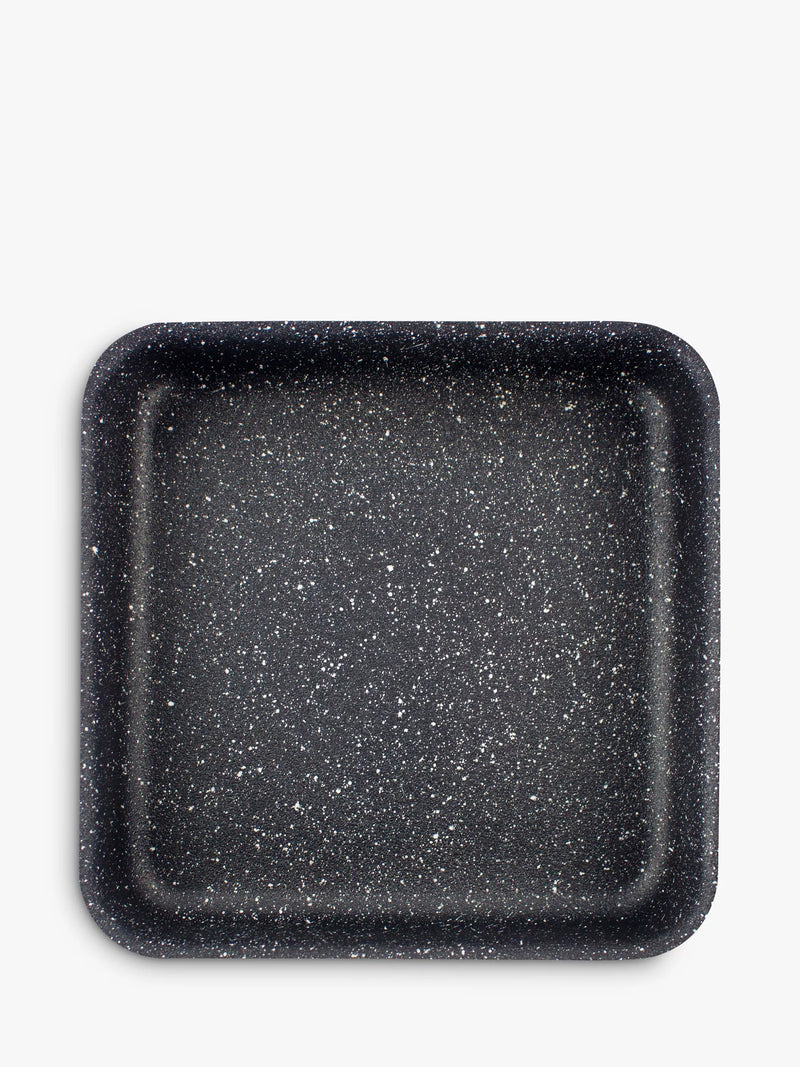 Eaziglide Neverstick non-stick square brownie tin 20cm, imported from the UK